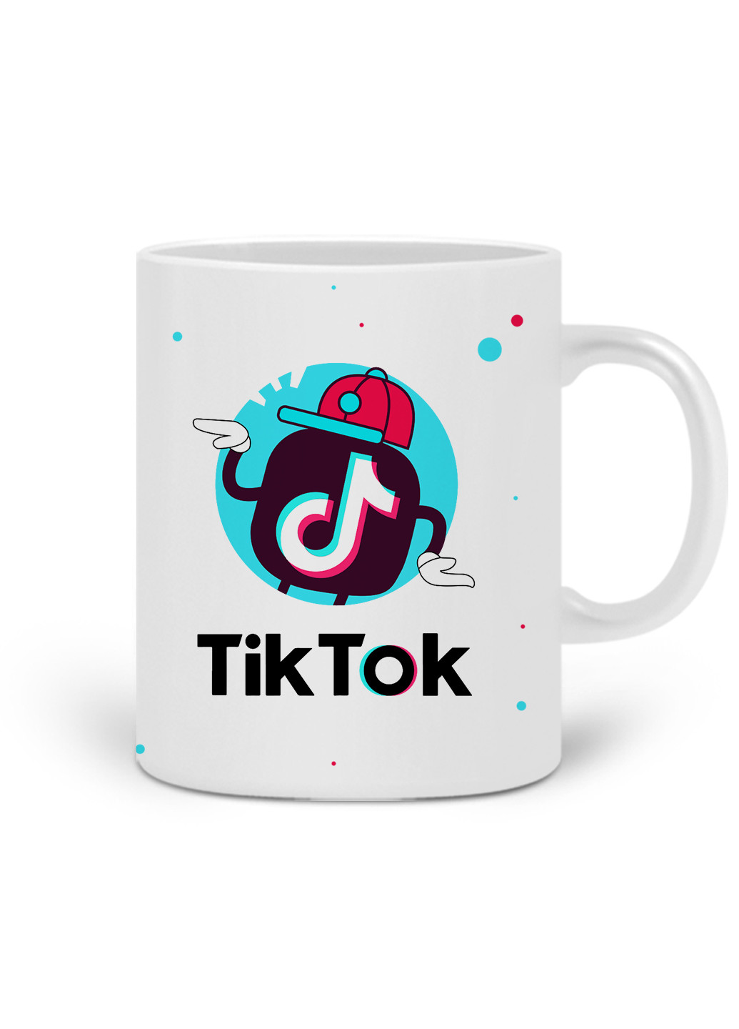 Кружка ТикТок (TikTok) 330 мл Чашка Керамическая (20259-1712) MobiPrint (219774650)