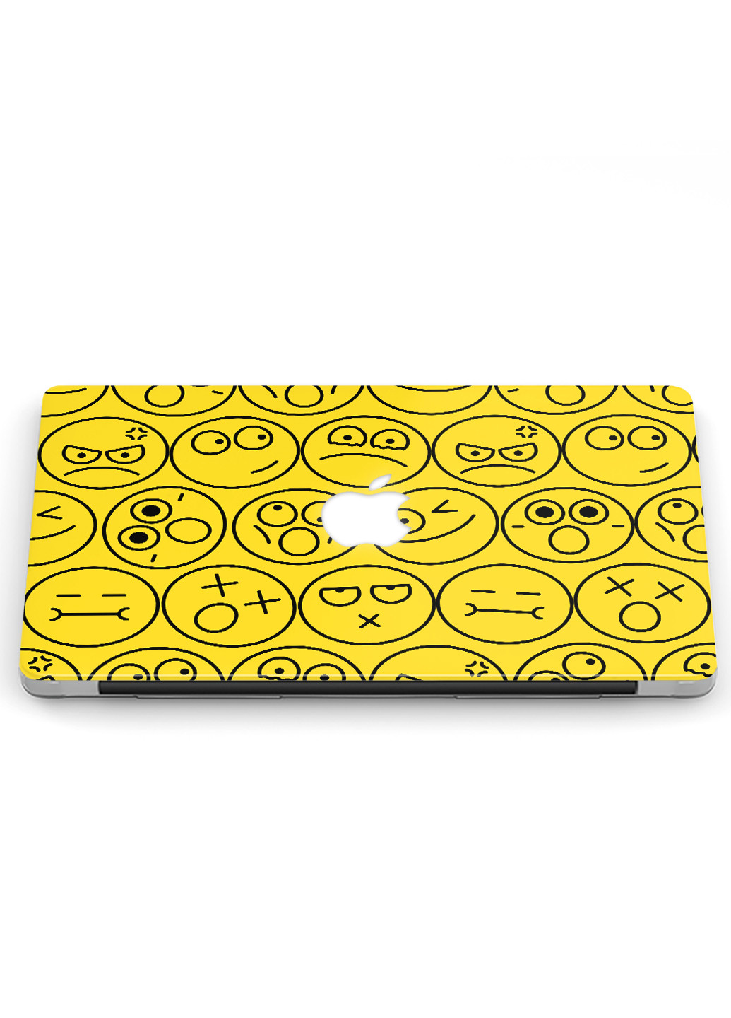 Чехол пластиковый для Apple MacBook Pro 16 A2141 Смайлы (9494-2521) MobiPrint (218861886)