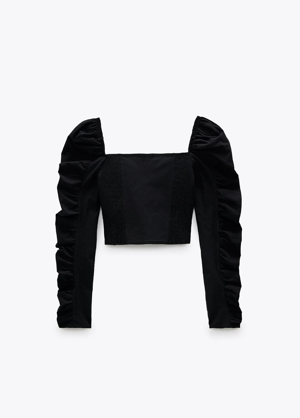 Чёрная блуза Zara