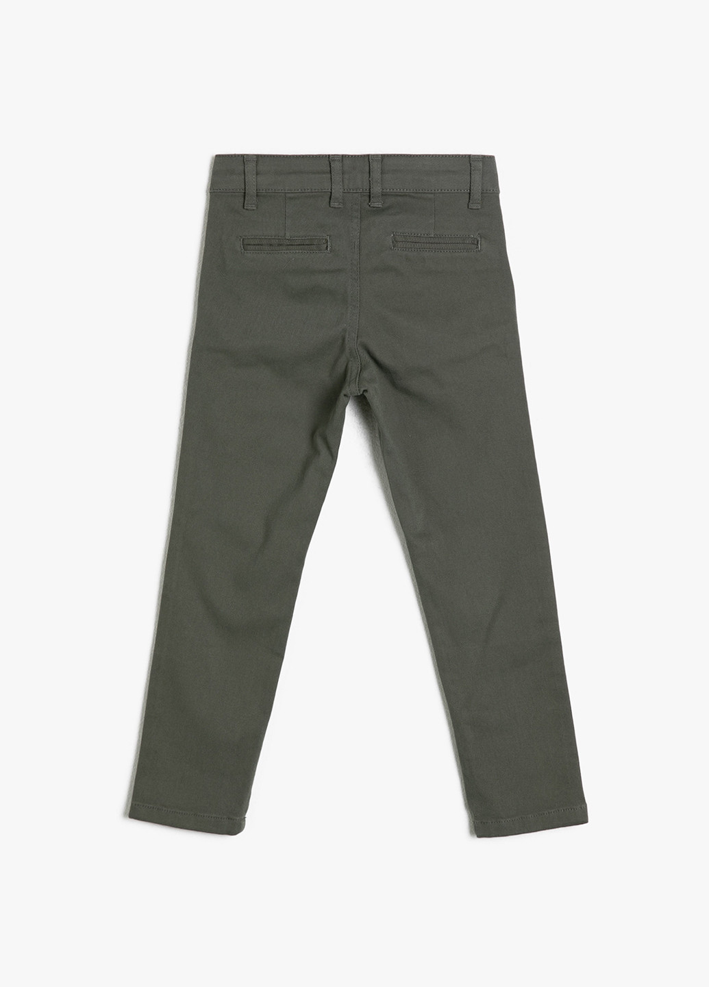 Темно-серые кэжуал демисезонные брюки зауженные KOTON