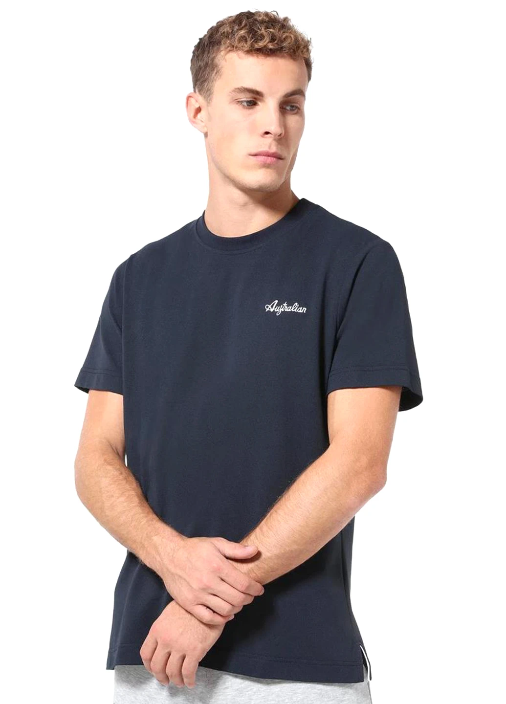Темно-синяя футболка lsuts0003-200 Australian Tech Pique T-Shirt