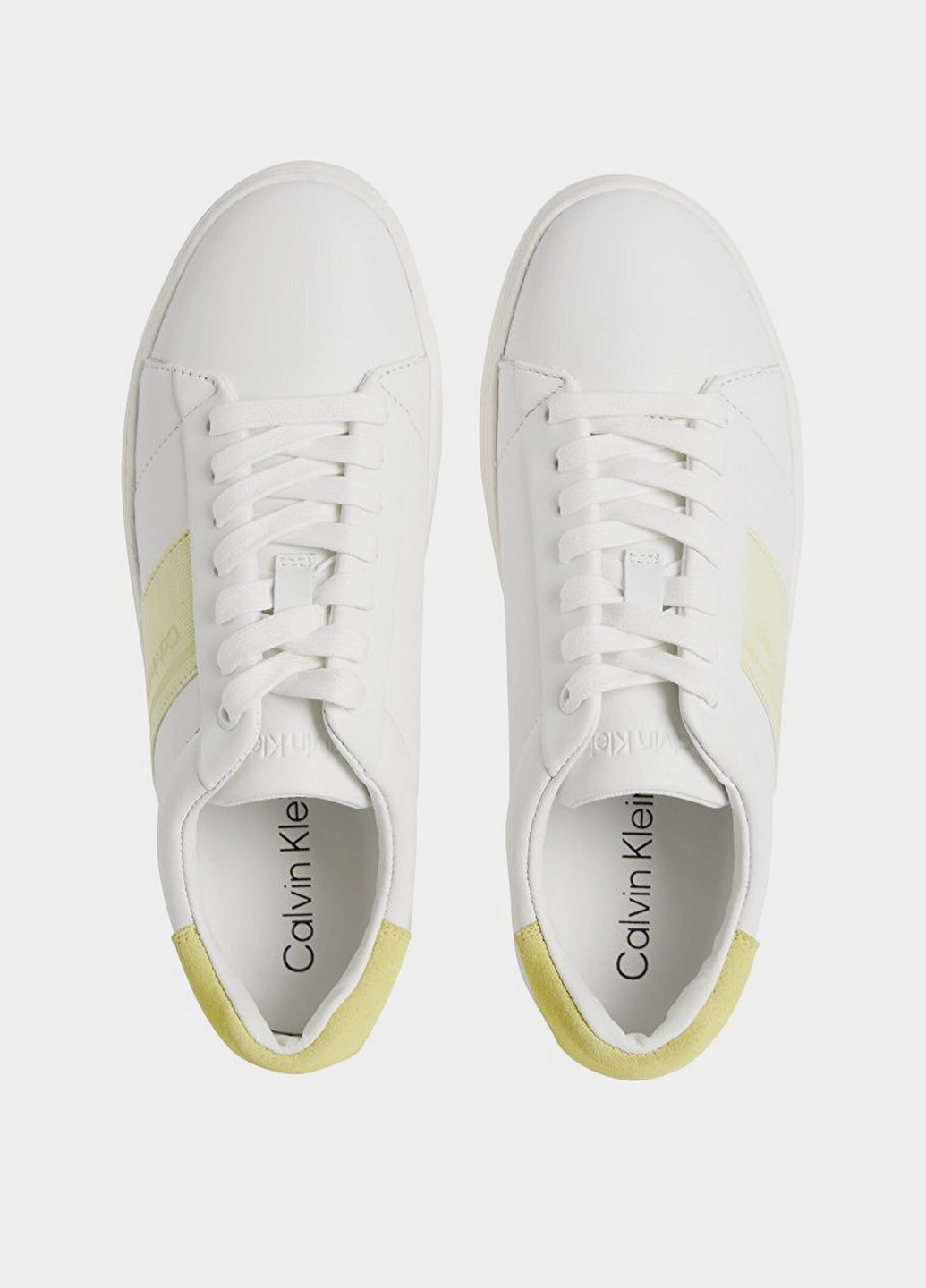 Белые кеды Calvin Klein