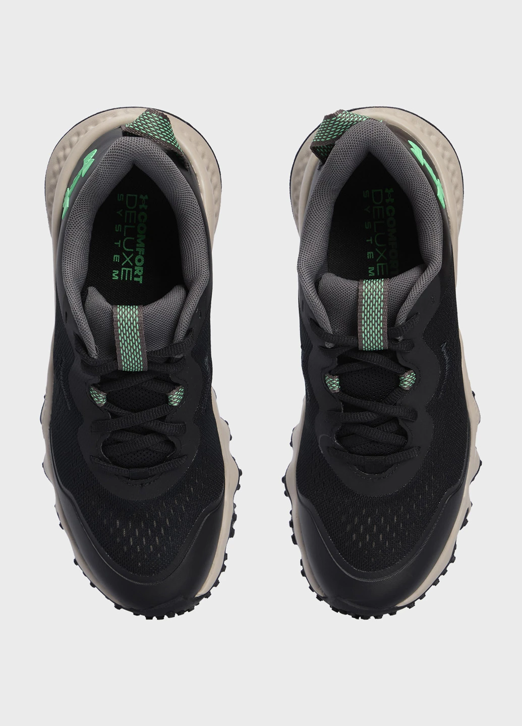 Чорні кросівки всесезон Under Armour