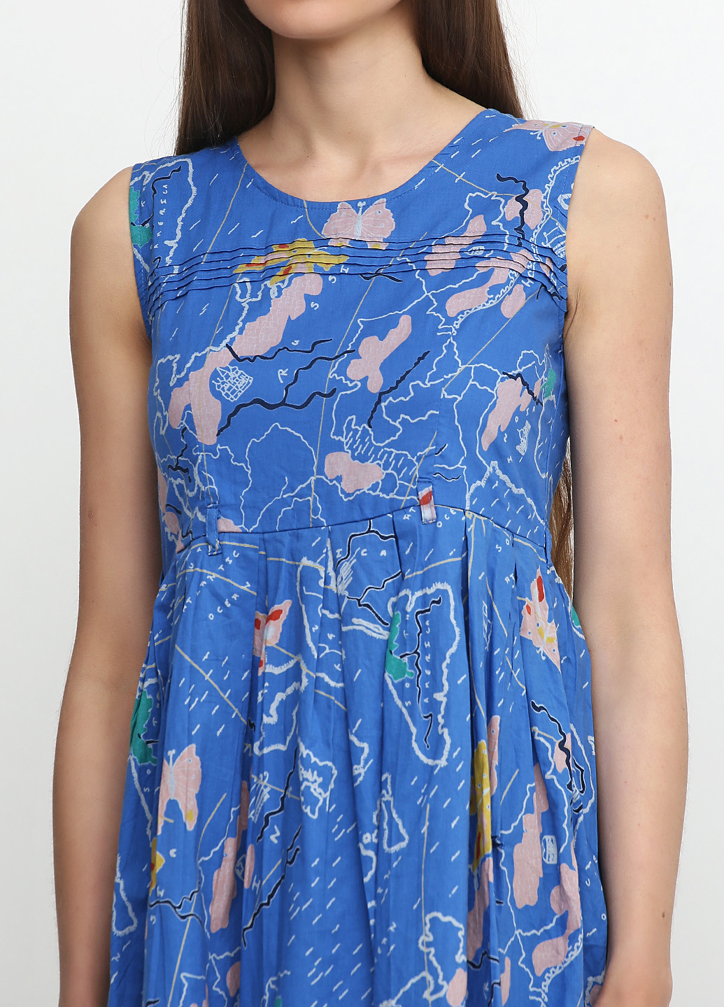 Синя кежуал сукня Uttam Boutique метелики