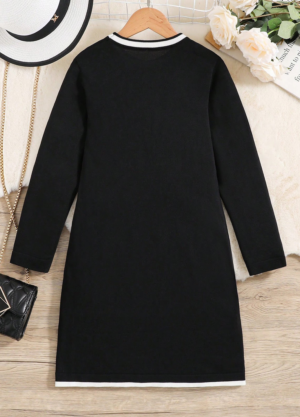 Чёрное платье SHEIN (329546522)