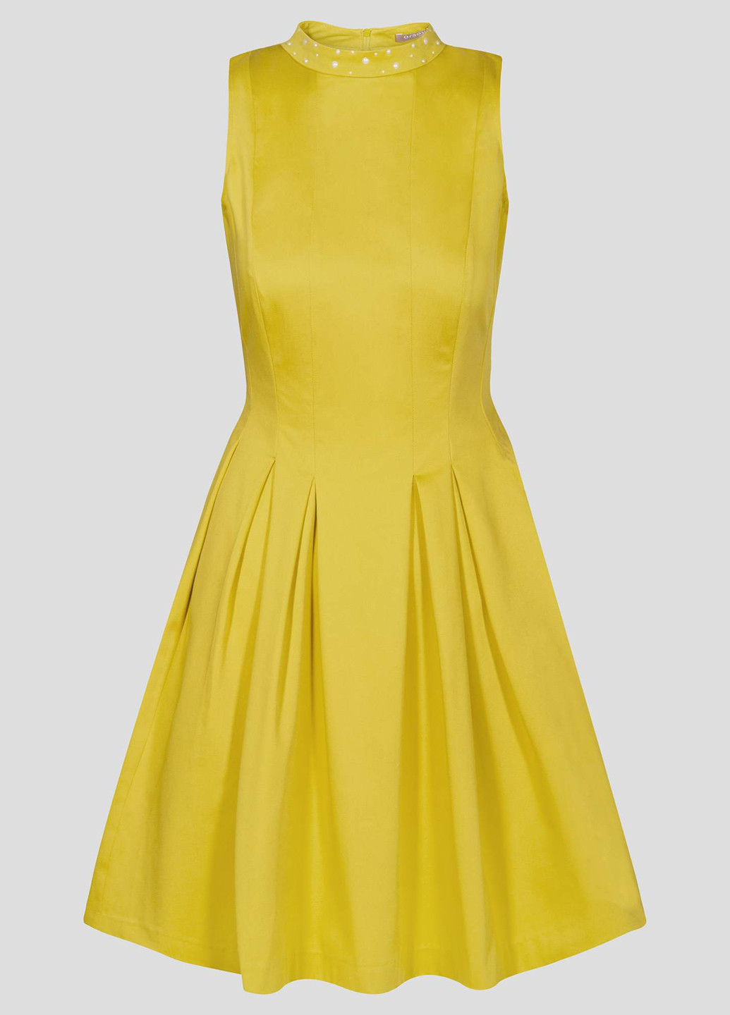 Жовтий кежуал сукня Orsay однотонна