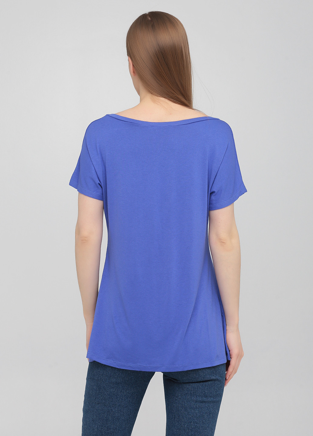 Синяя летняя футболка B.Weij