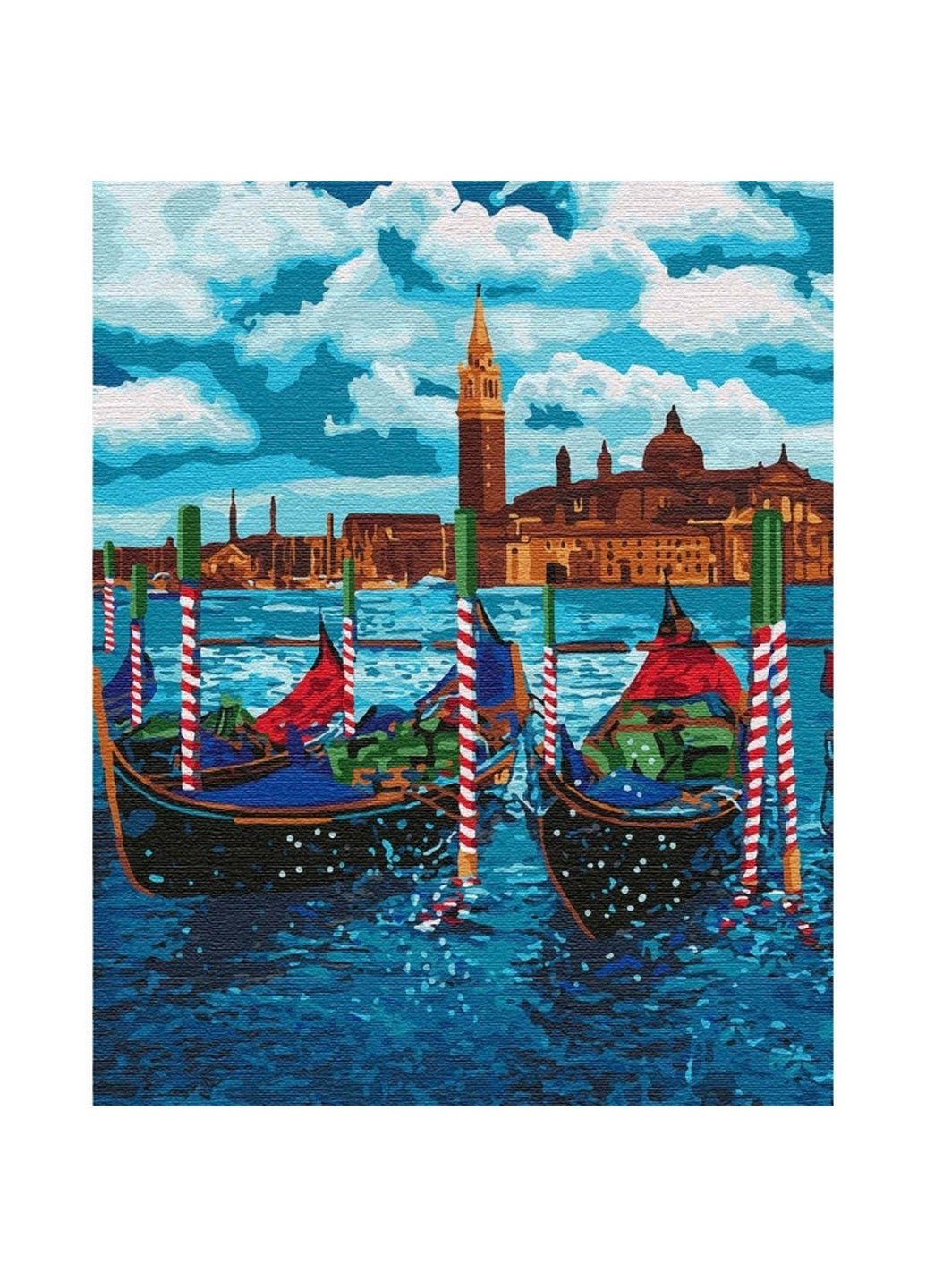 Картина по номерам "Венецианское такси" 40х50 см KHO2749 Идейка (198866981)