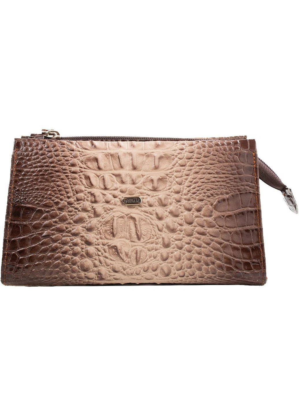 Женская кожаная косметичка 19,5х11х5,5 см Desisan (253491017)