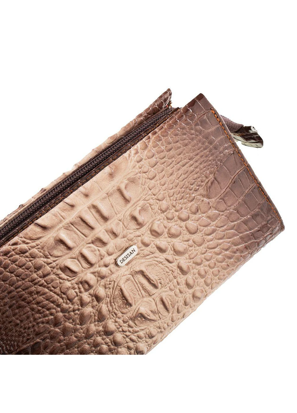 Женская кожаная косметичка 19,5х11х5,5 см Desisan (253491017)