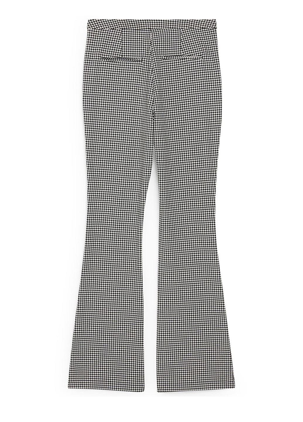 Черно-белые кэжуал демисезонные клеш брюки C&A