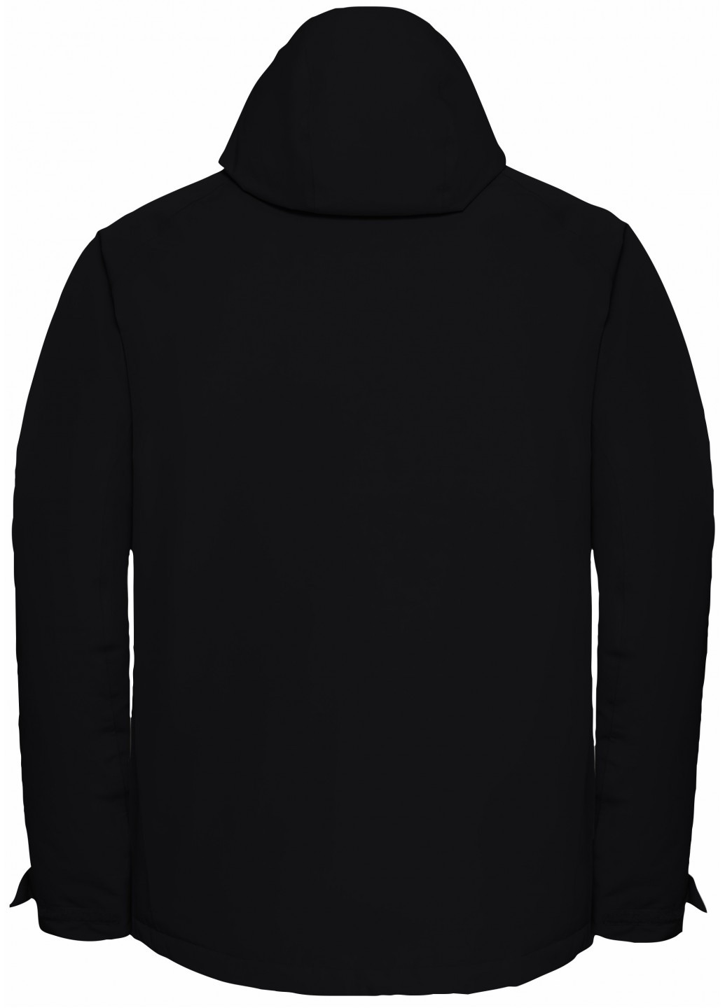 Чорний зимній Пуховик Jack Wolfskin