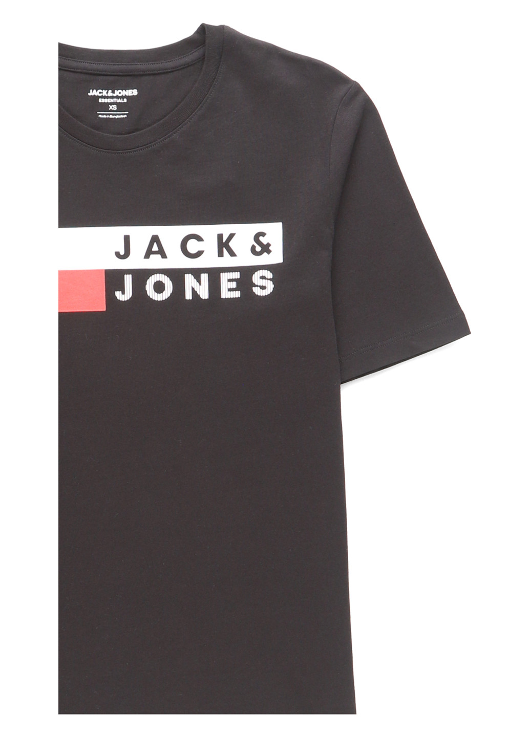Чорна футболка Jack & Jones