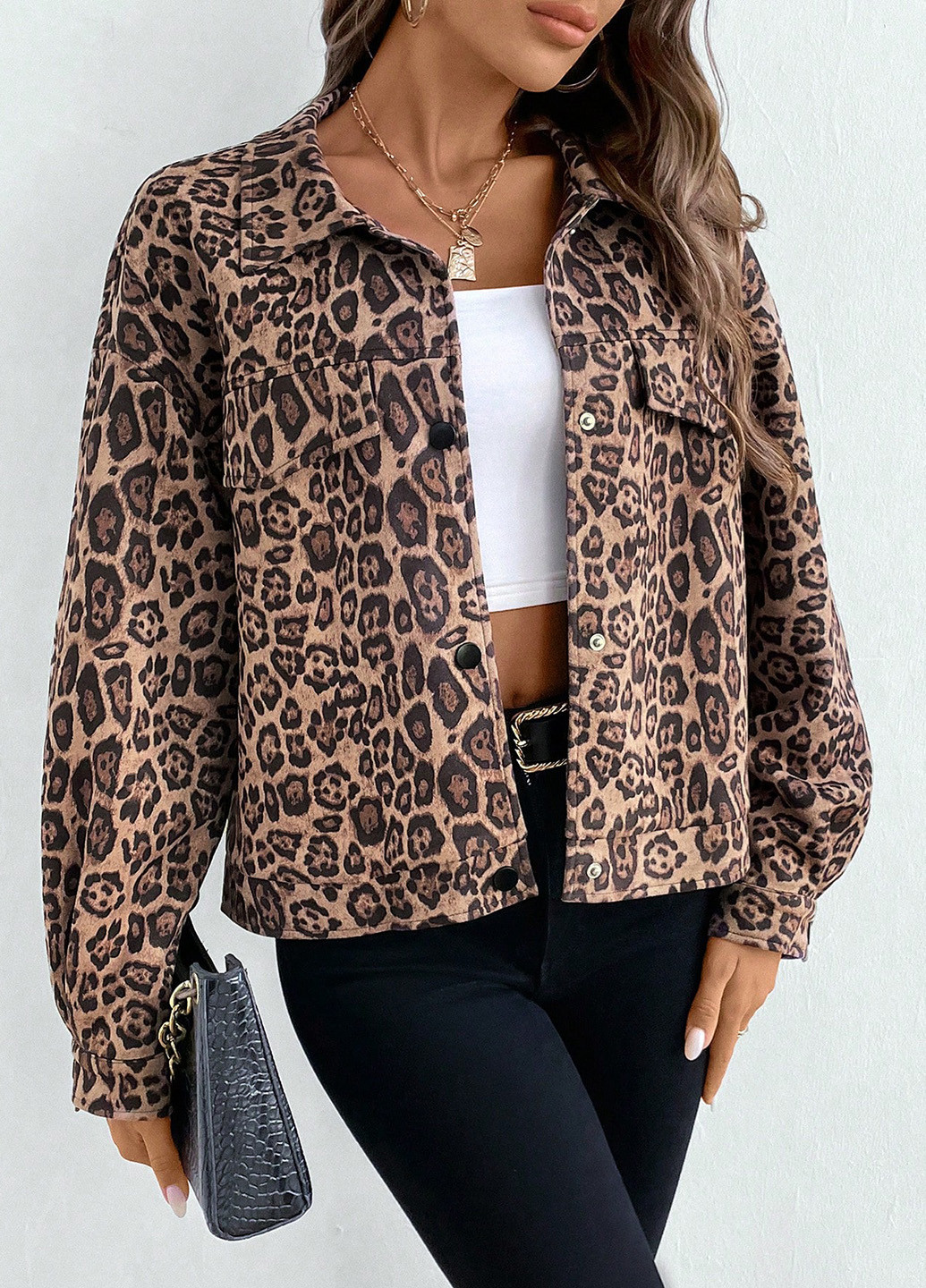 Куртка-сорочка SHEIN (344453474)