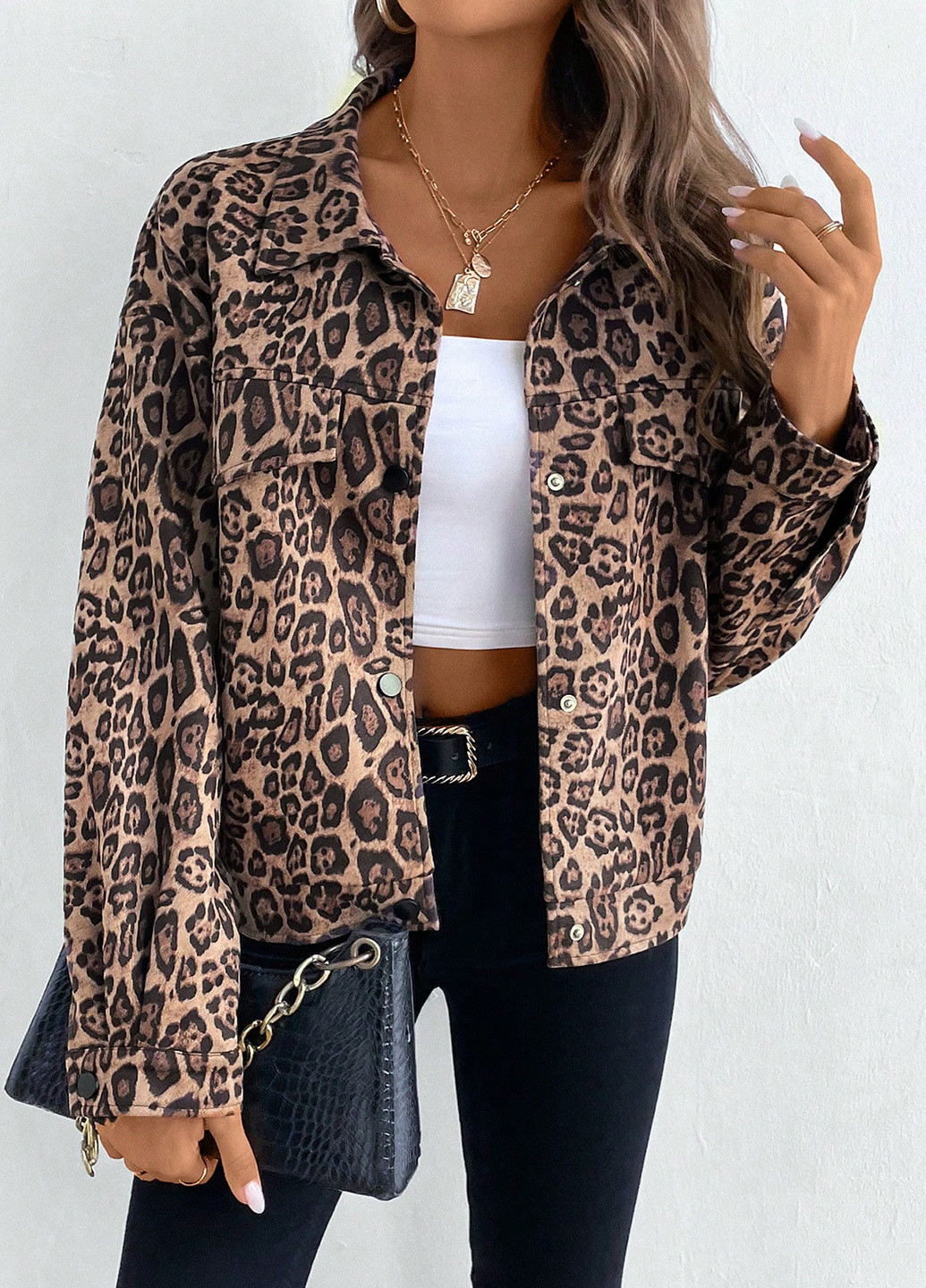 Куртка-сорочка SHEIN (344453474)