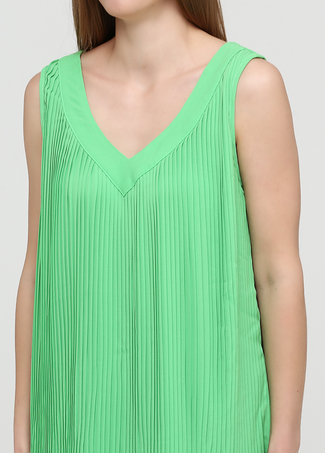Зеленая летняя блуза Heine