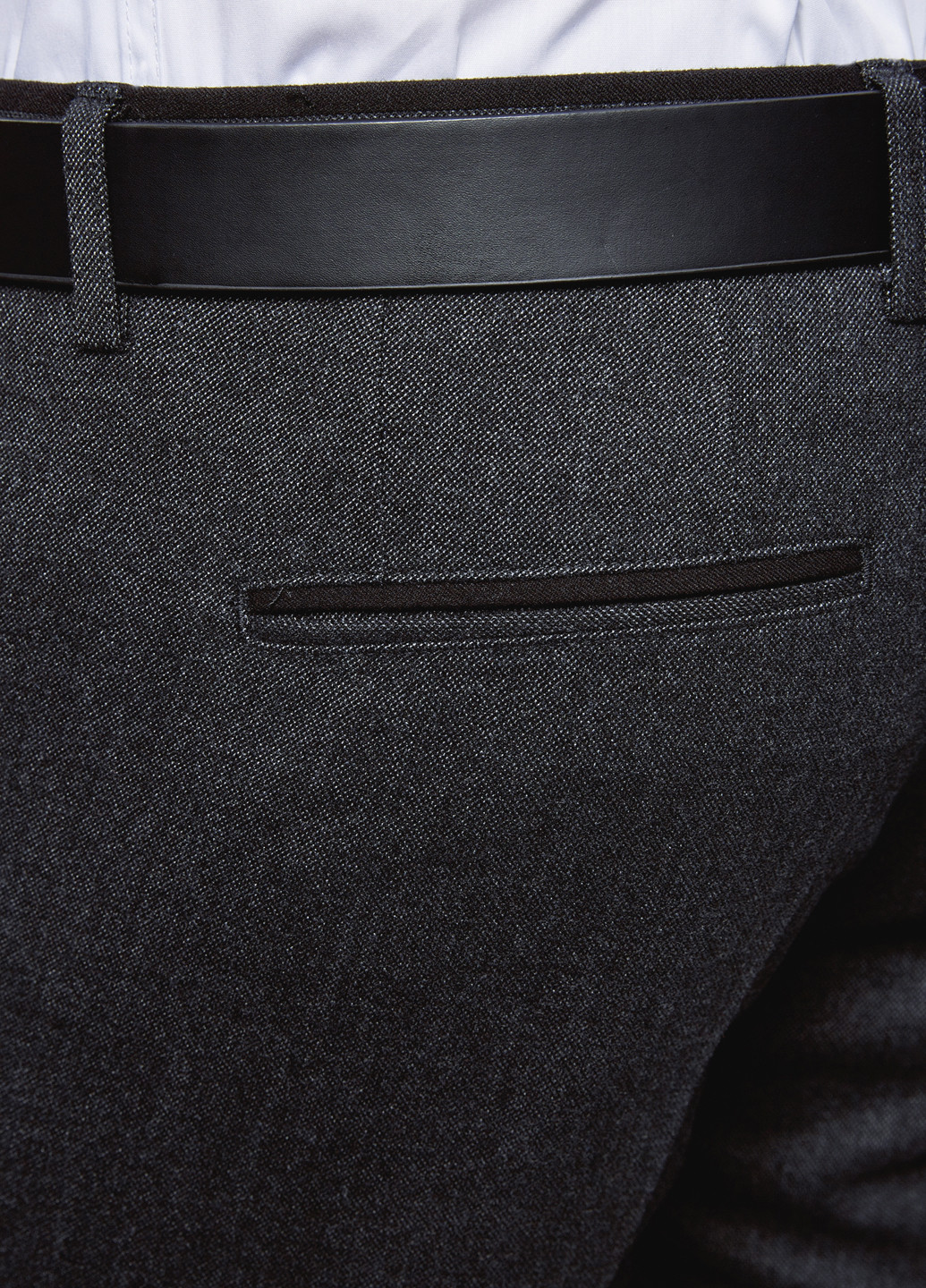 Грифельно-серые классические демисезонные прямые брюки Oodji