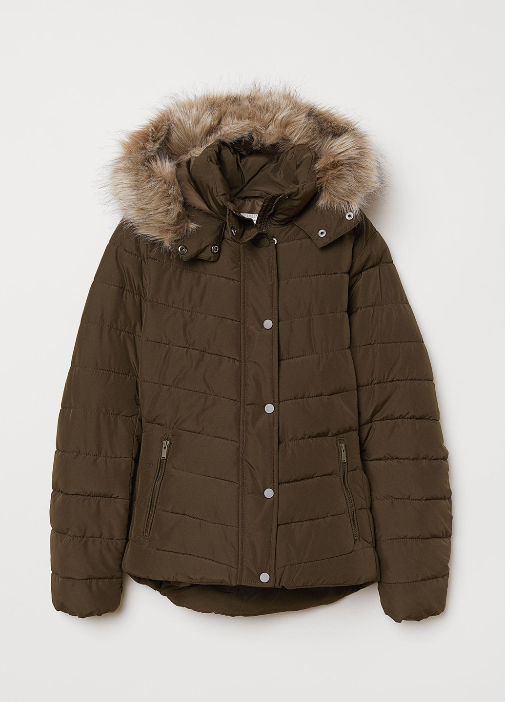 Оливкова куртка демісезон,болотний, H&M