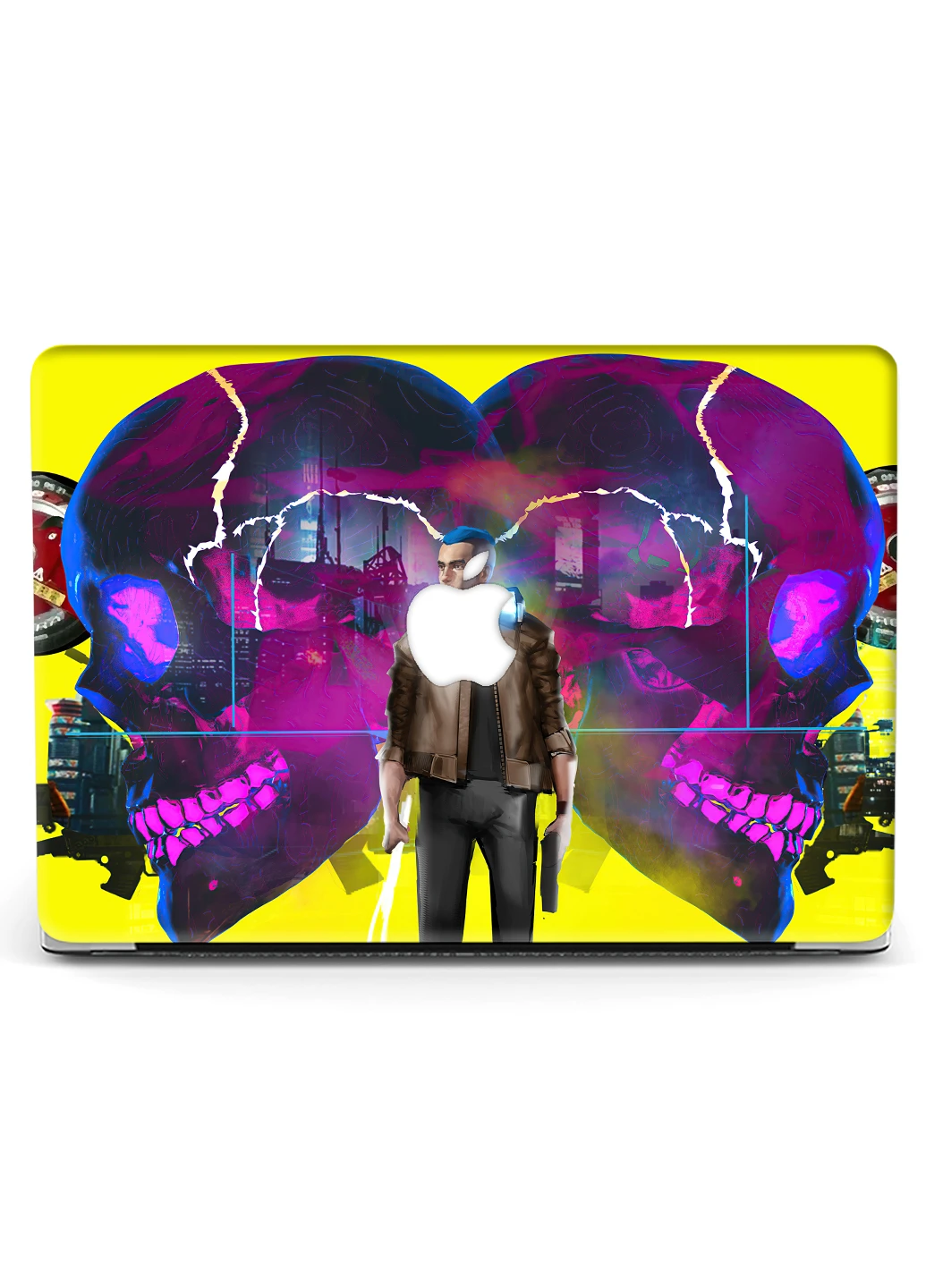 Чехол пластиковый для Apple MacBook Pro 13 A2289 / A2251 / A2338 Киберпанк 2077 (Cyberpunk 2077) (9772-2497) MobiPrint (218868002)