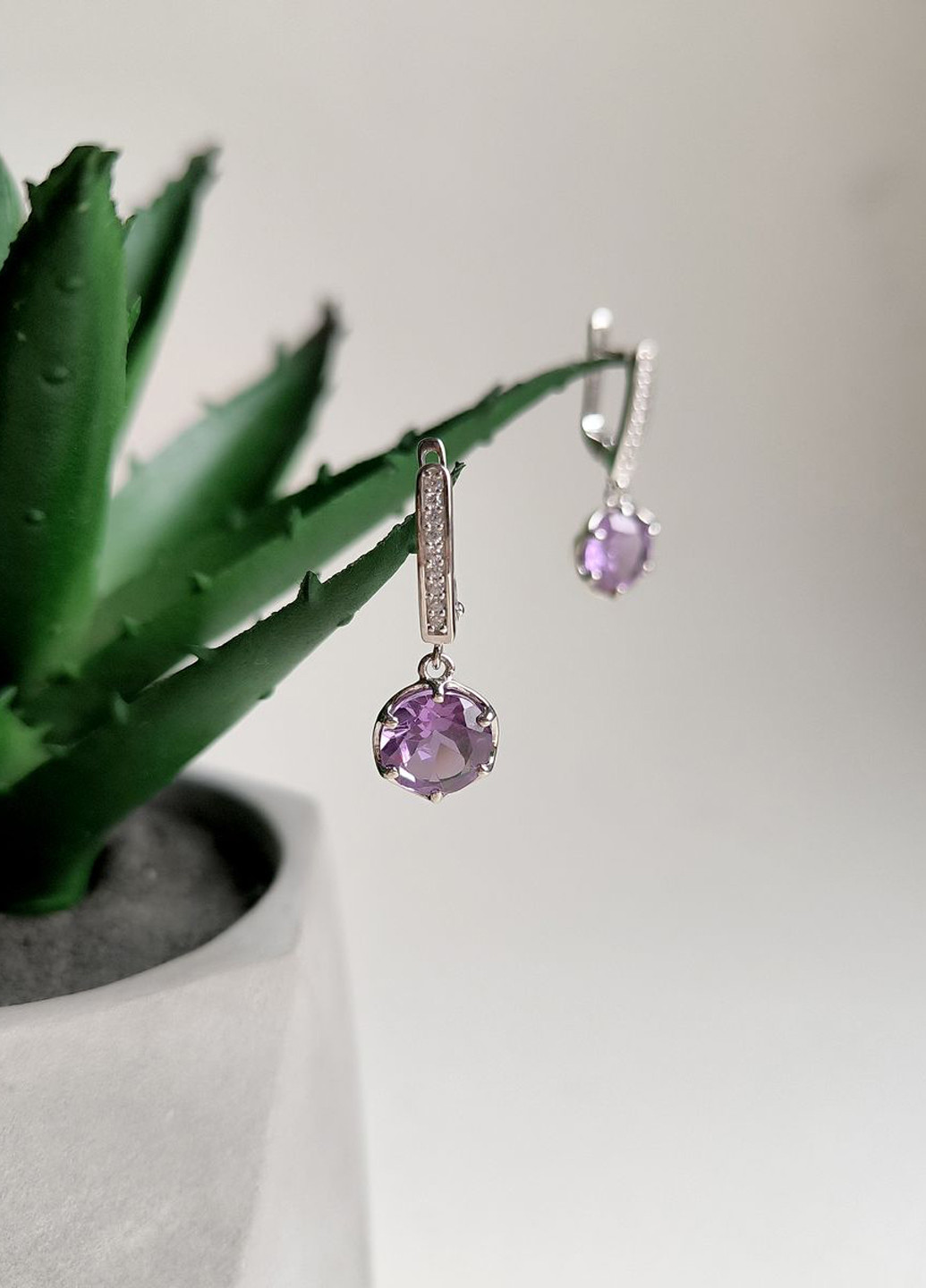 Серьги Silver Flame (317284605)