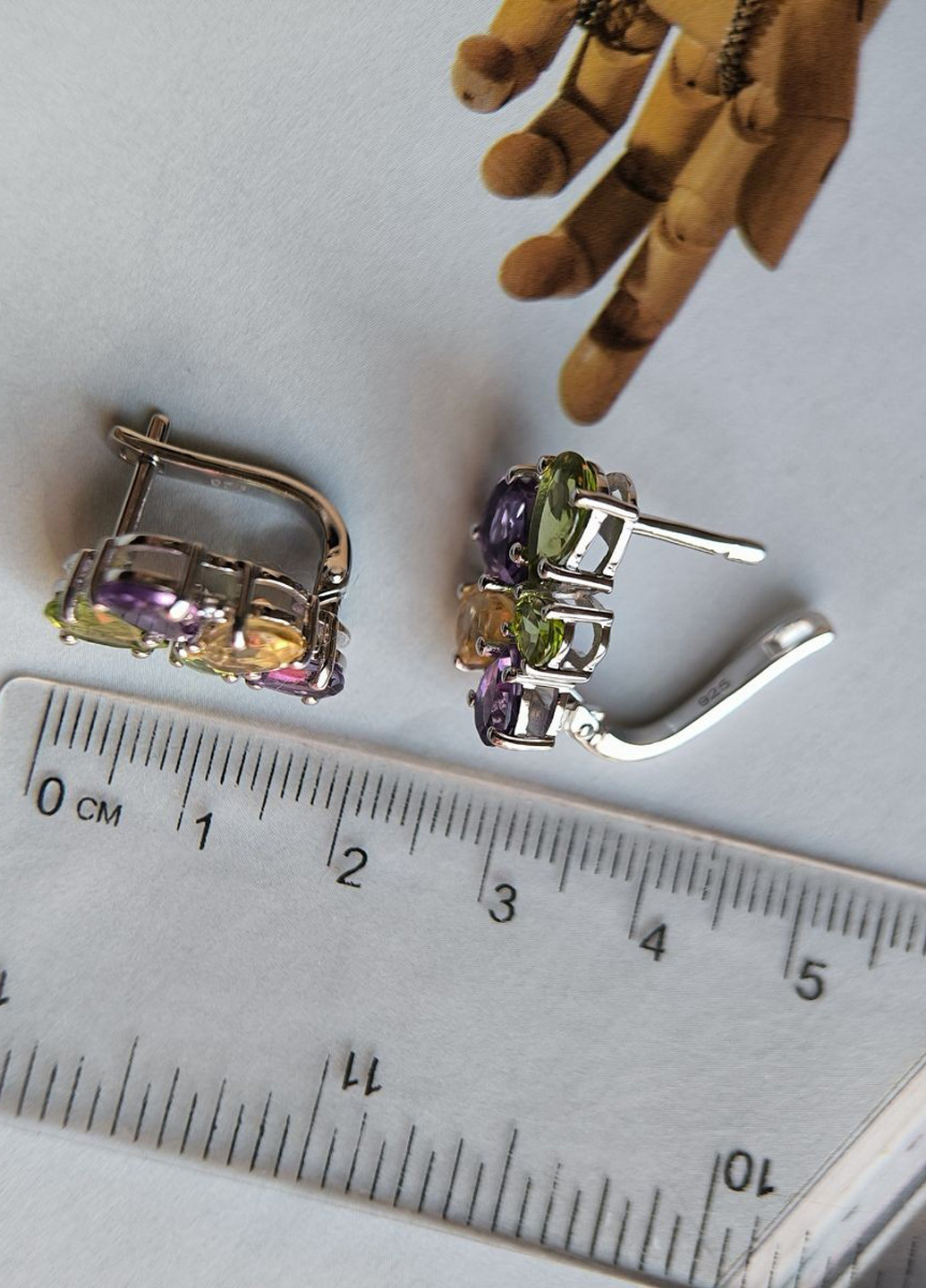 Сережки Silver Flame (329999771)