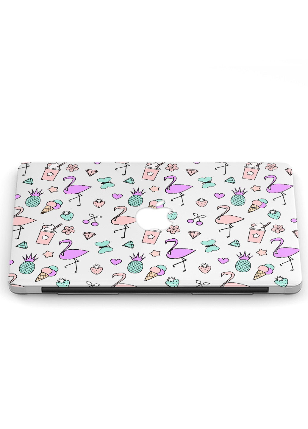 Чехол пластиковый для Apple MacBook Air 13 A1932 / A2179 / A2337 Фламинго (Flamingo) (9656-1937) MobiPrint (218506032)