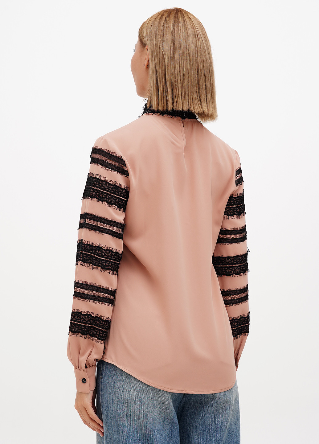 Бежевая блуза Sassofono