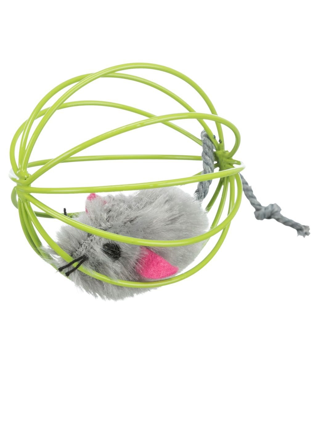 Іграшка для кішок М'яч з мишкою 6 см (4011905411514) Trixie (254069620)