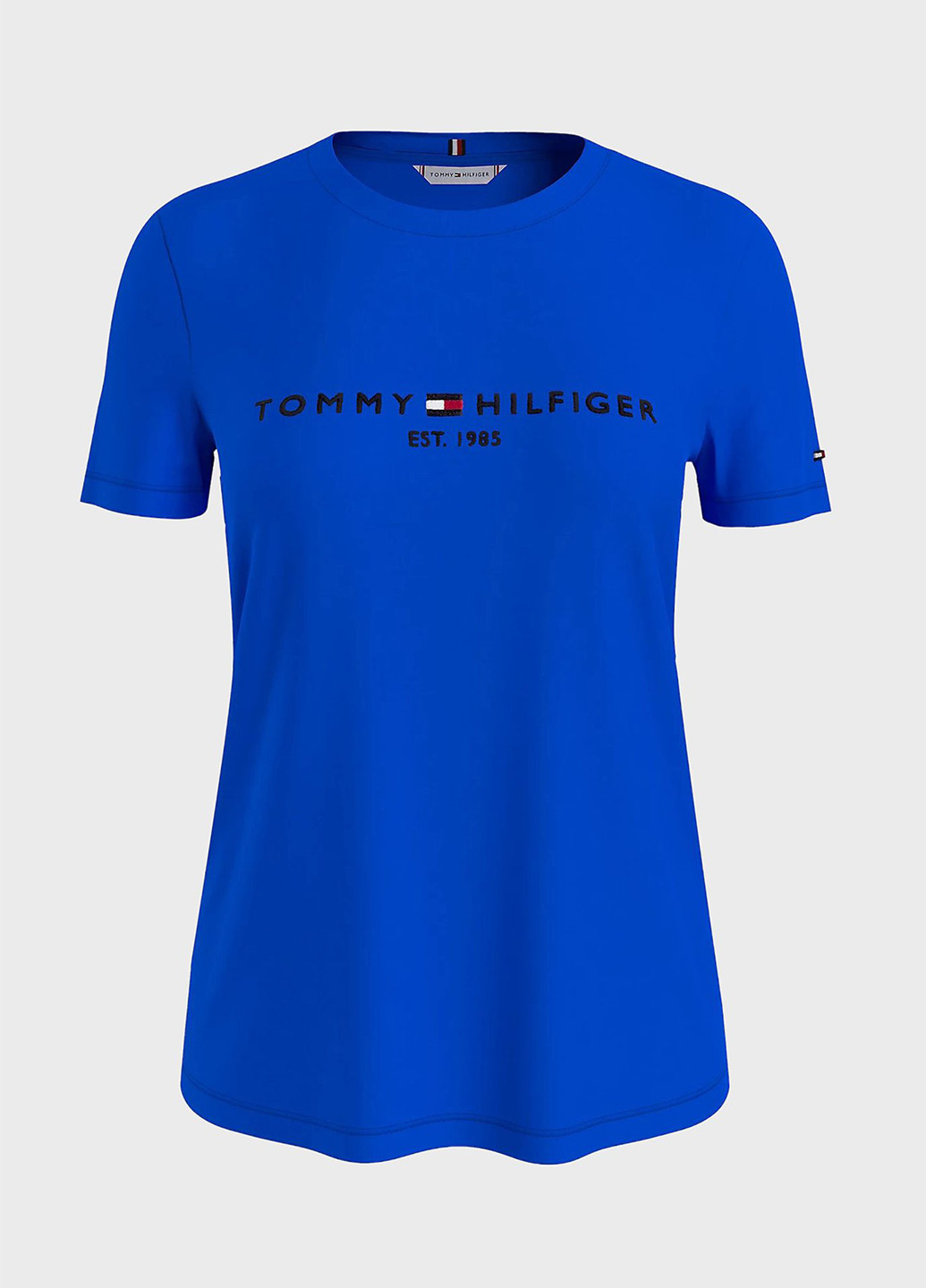 Синяя всесезон футболка Tommy Hilfiger