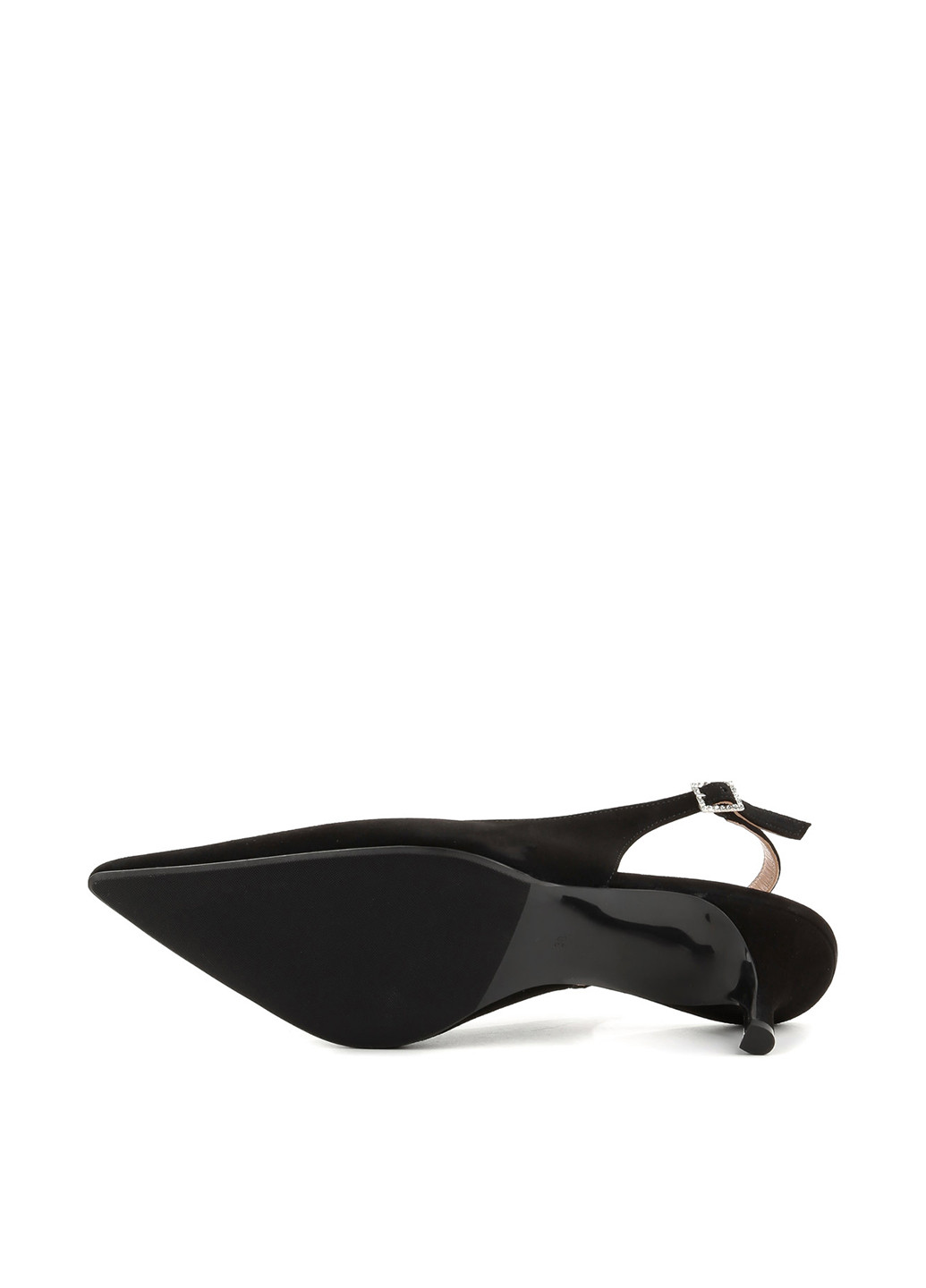 Le'BERDES Туфлі слінгбекі чорний з натуральна замша, україна — літо (360795501)