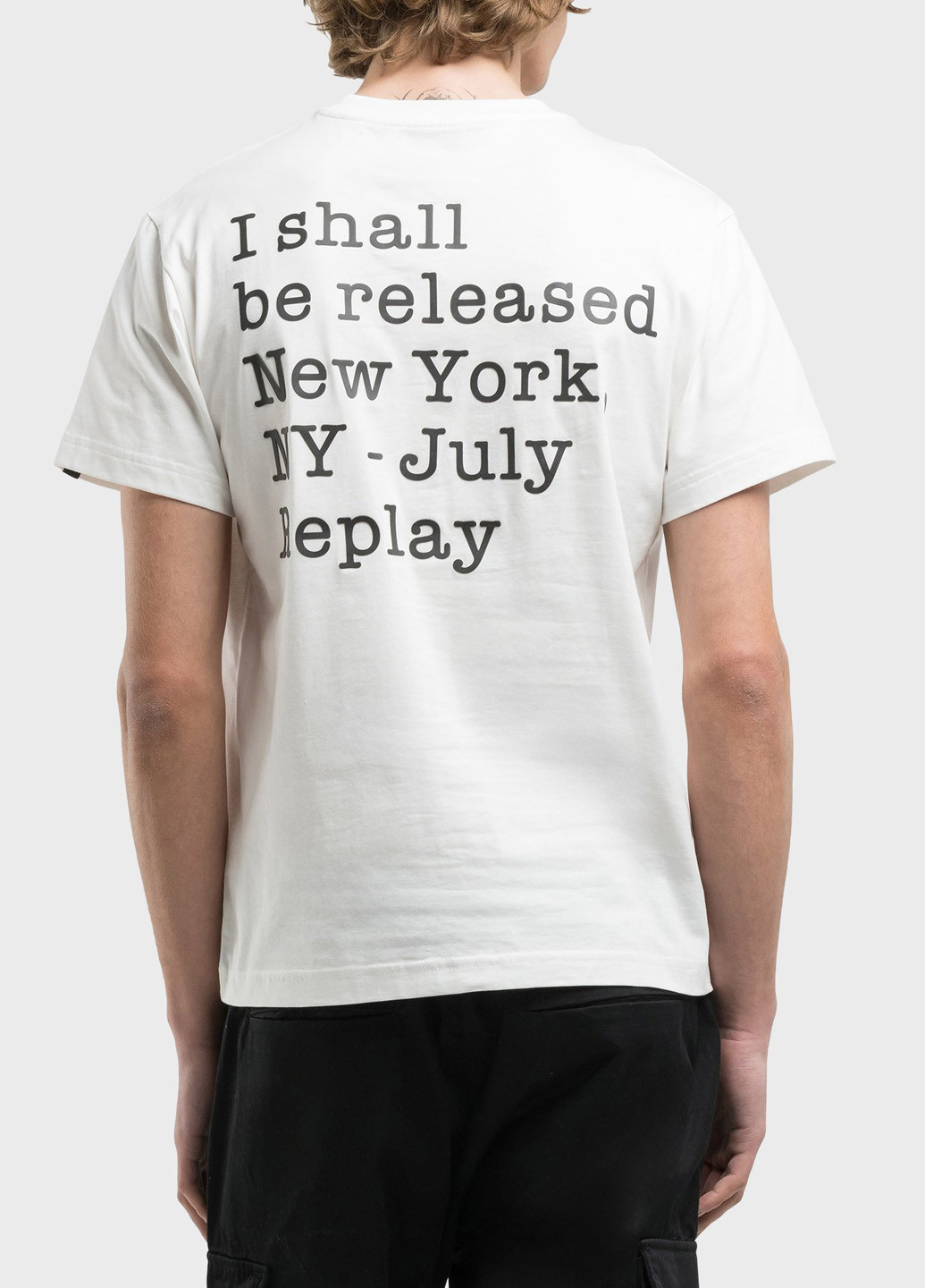 Біла футболка Replay