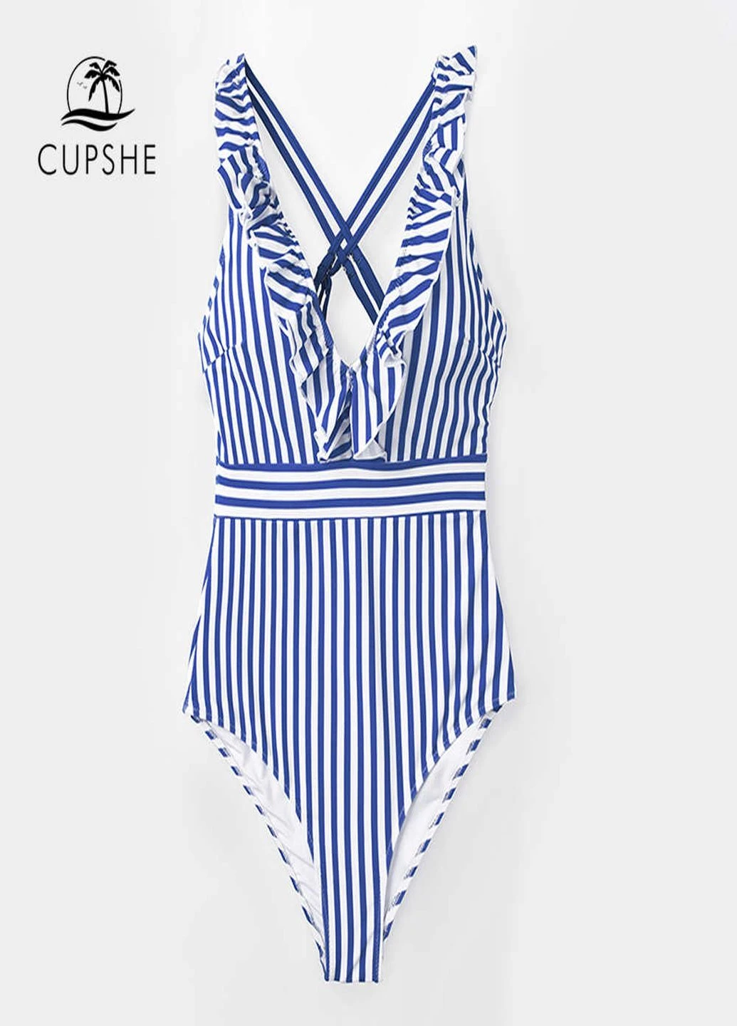 Білий літній купальник CUPSHE