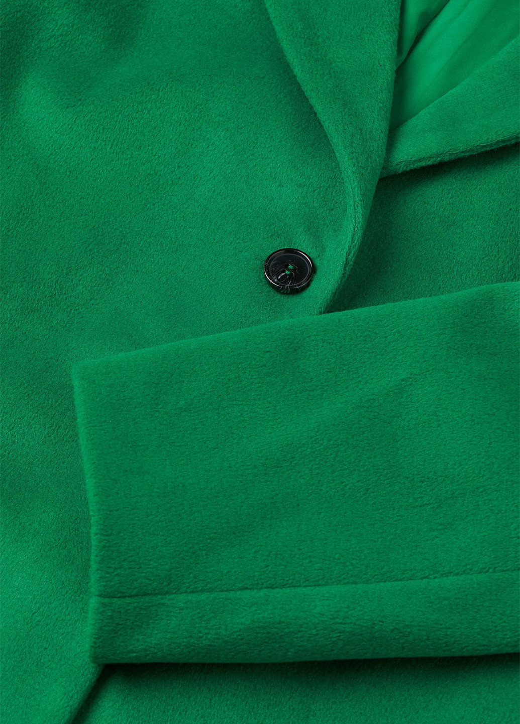 Зеленое демисезонное Пальто однобортное H&M