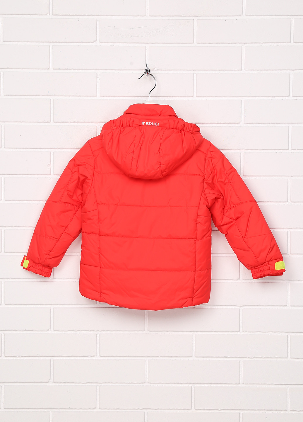 Яскраво-червона зимня куртка Brugi