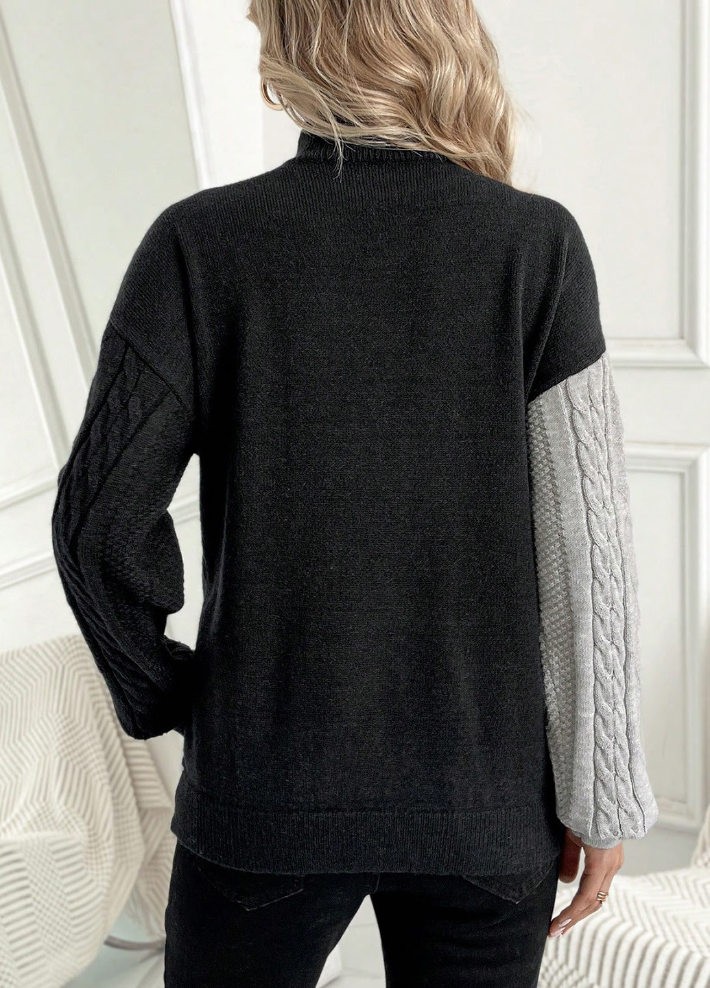 Комбинированный демисезонный джемпер для беременных джемпер SHEIN