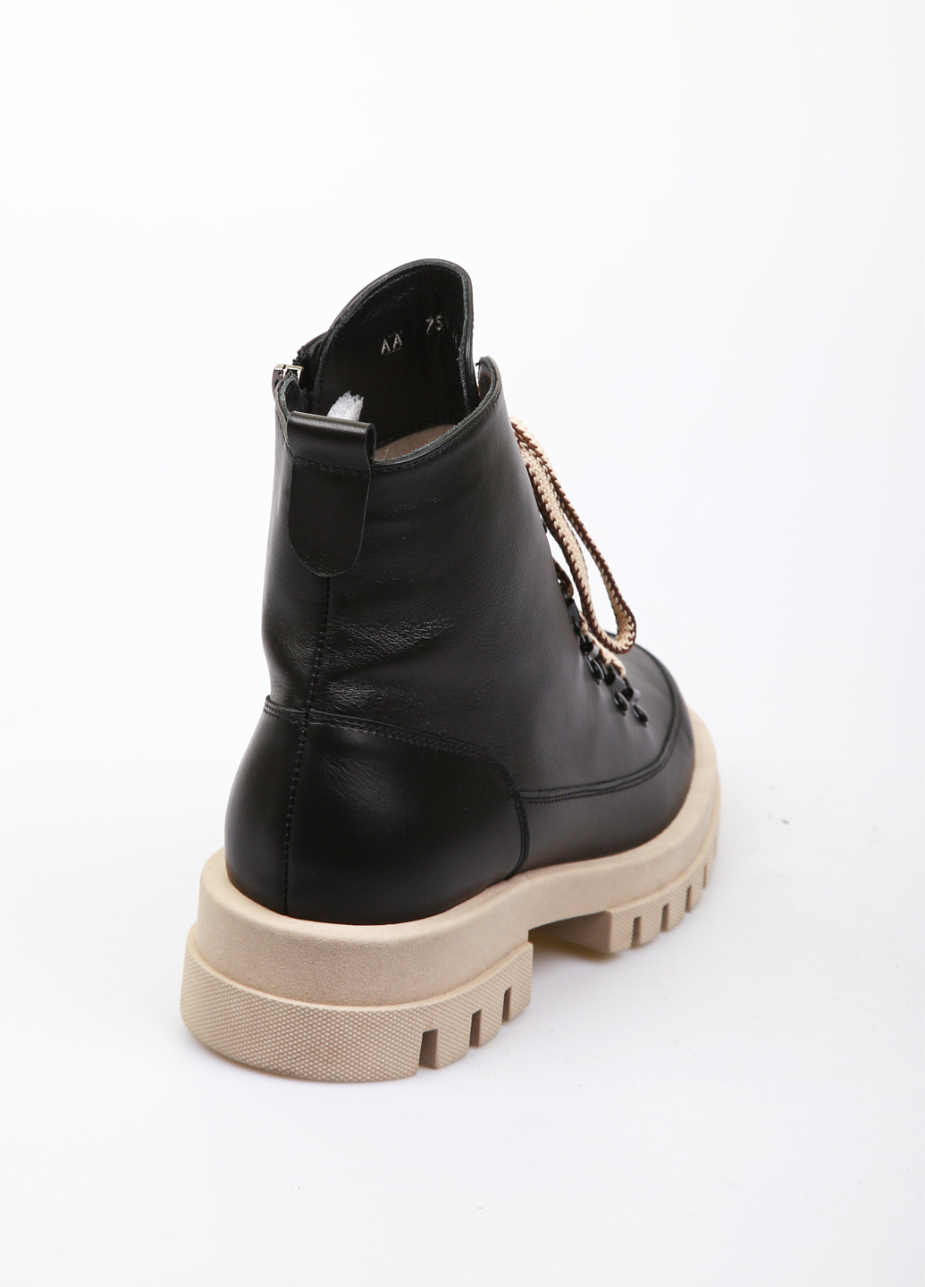 Осенние ботинки тимберленды AURA с белой подошвой, со шнуровкой