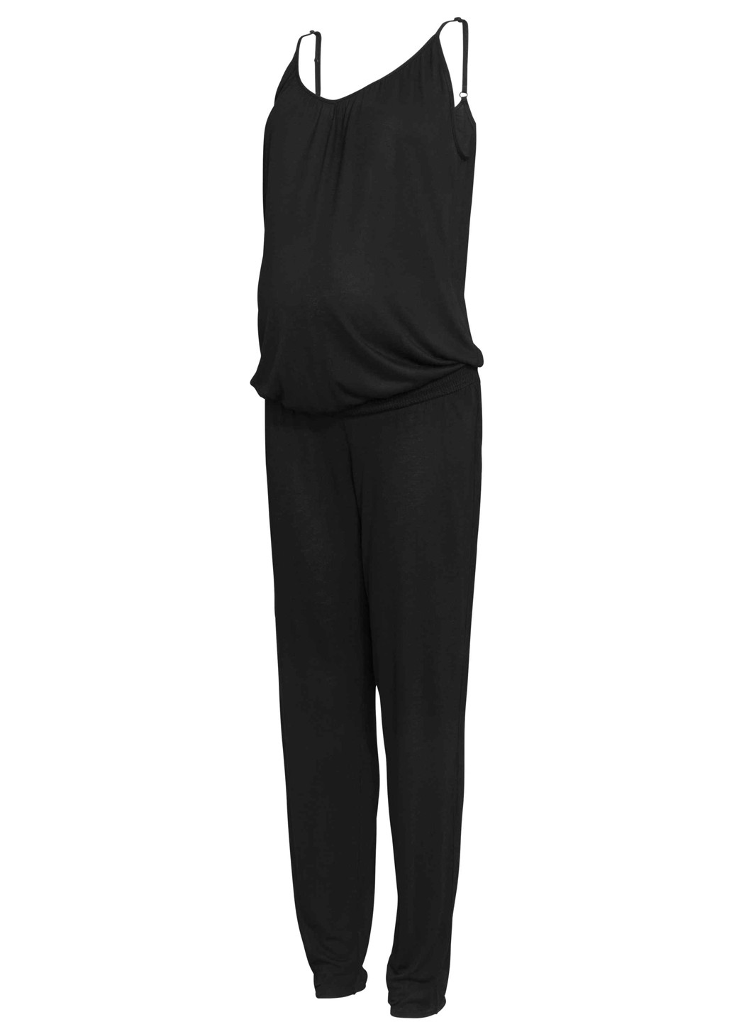 Комбинезон для беременных H&M комбинезон-брюки однотонный чёрный кэжуал