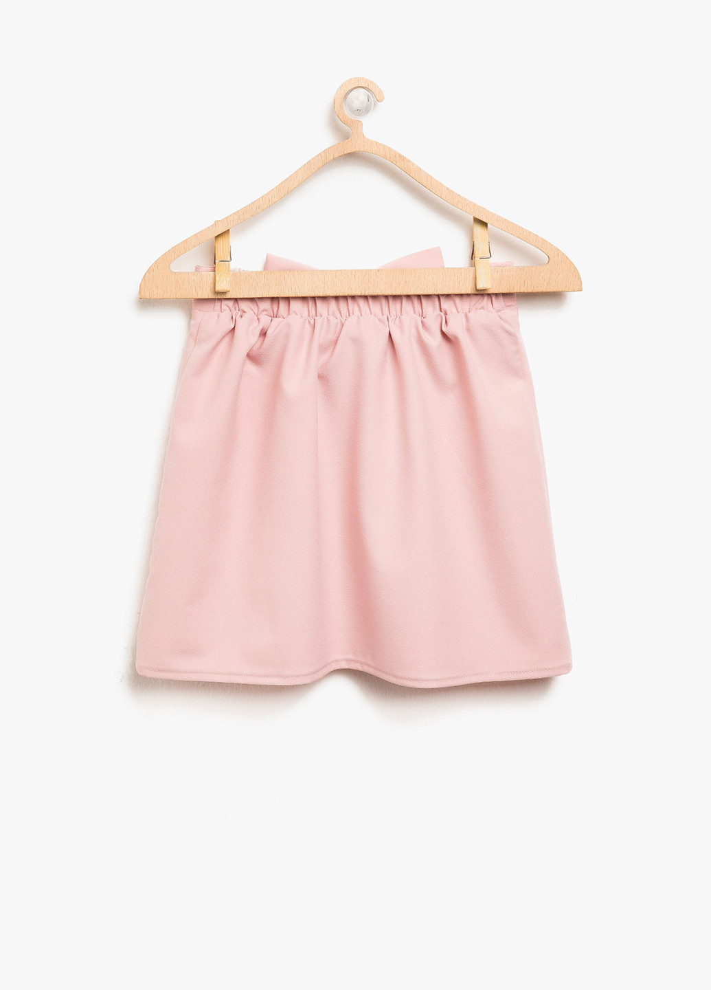 Светло-розовая кэжуал юбка KOTON а-силуэта (трапеция)
