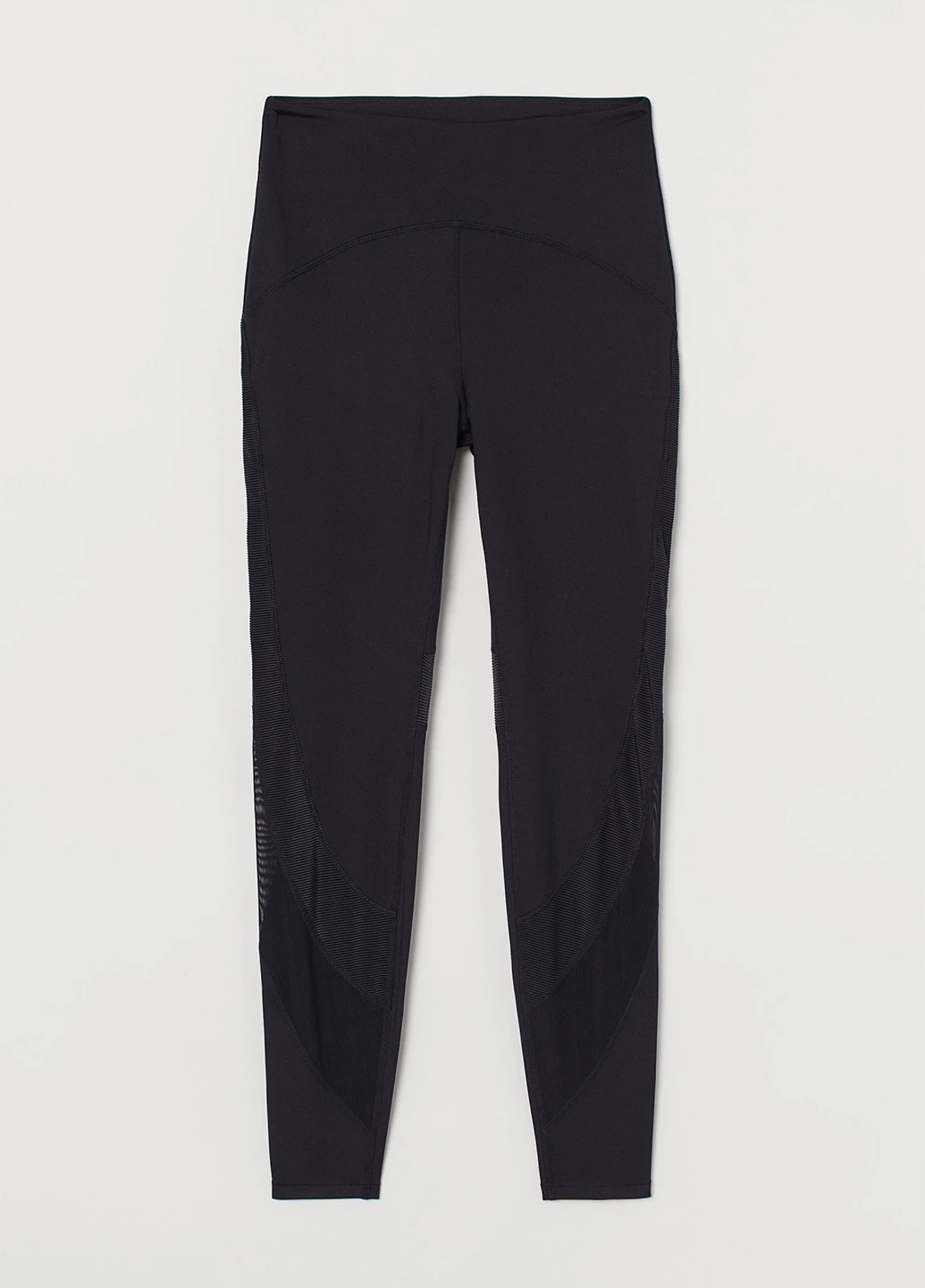 Черные демисезонные леггинсы H&M