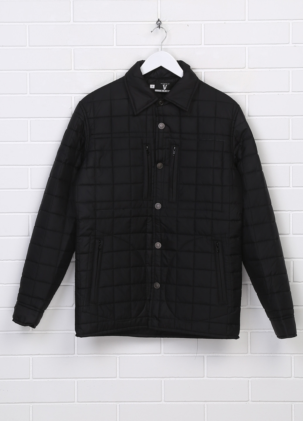 Черная демисезонная куртка Original V