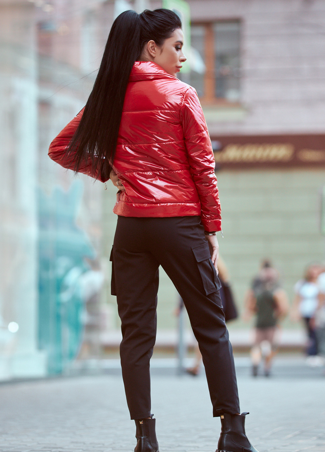 Красная демисезонная куртка ST-Seventeen