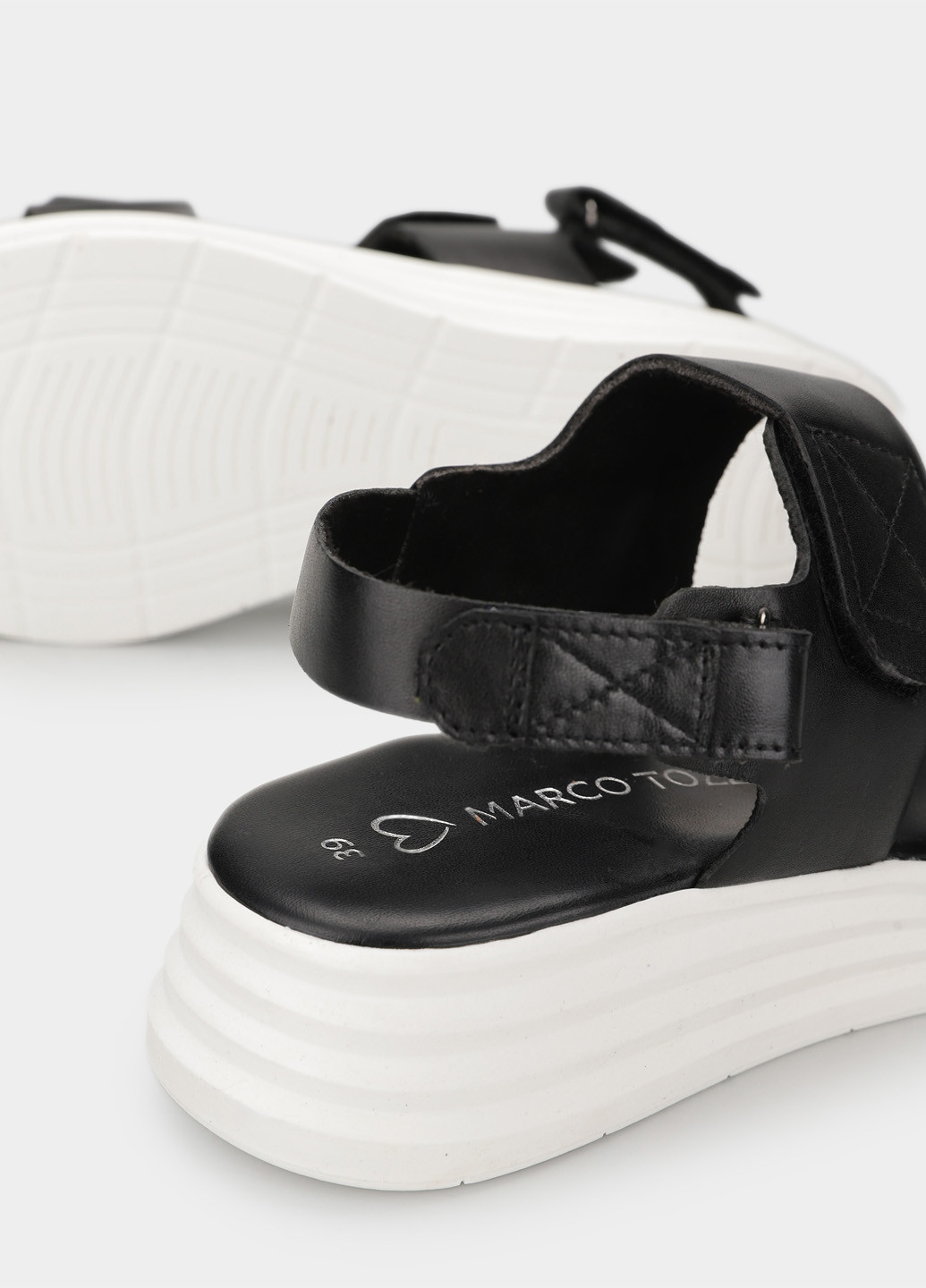 Кэжуал сандалии Marco Tozzi на липучке