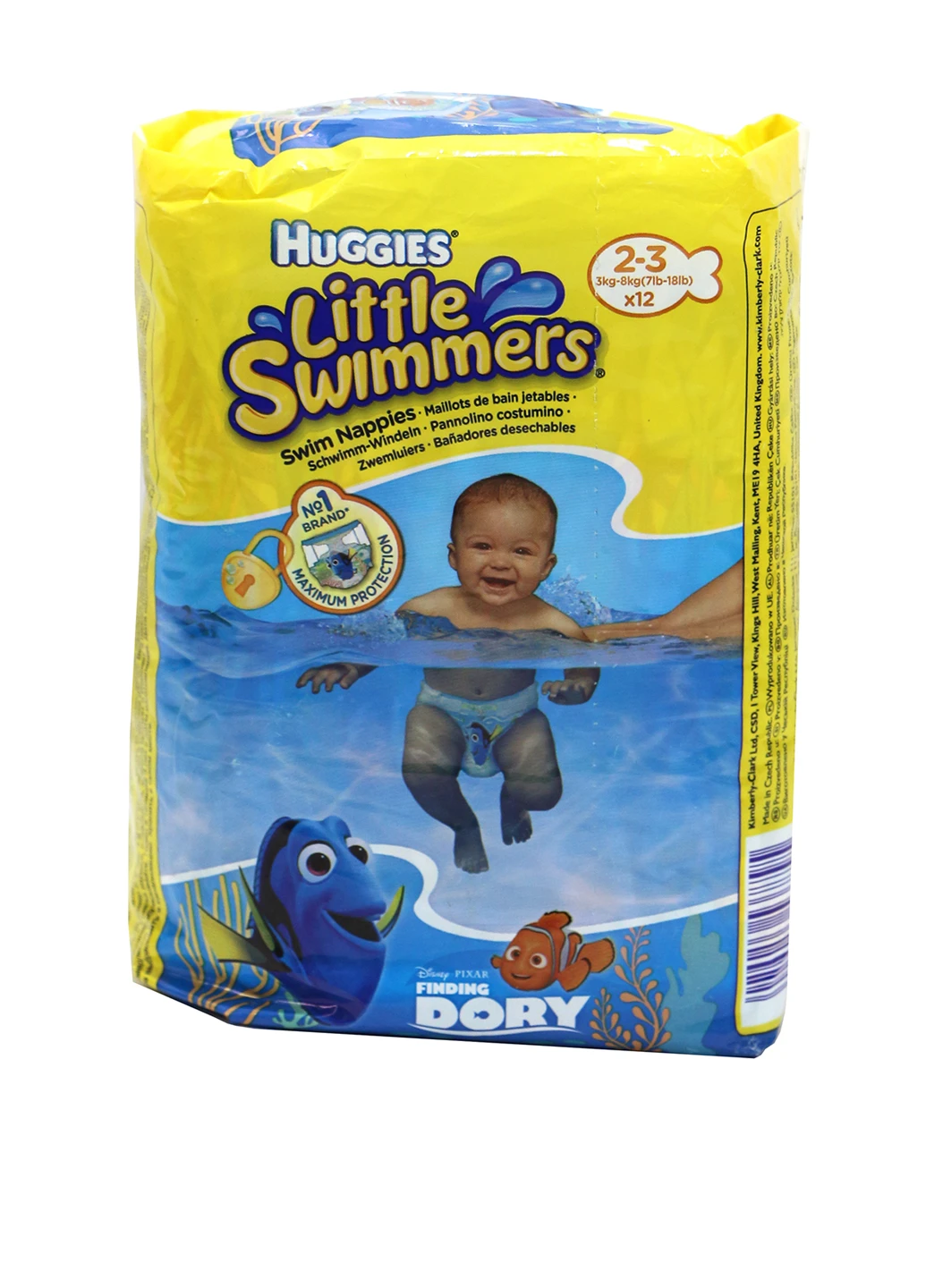 Подгузники для купания (12 шт.) Huggies (233540164)