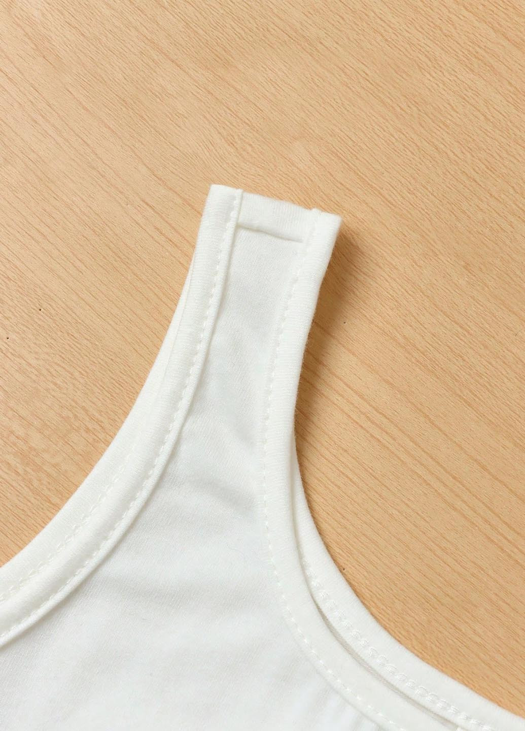 Чорно-білий літній комплект (топ, штани) SHEIN