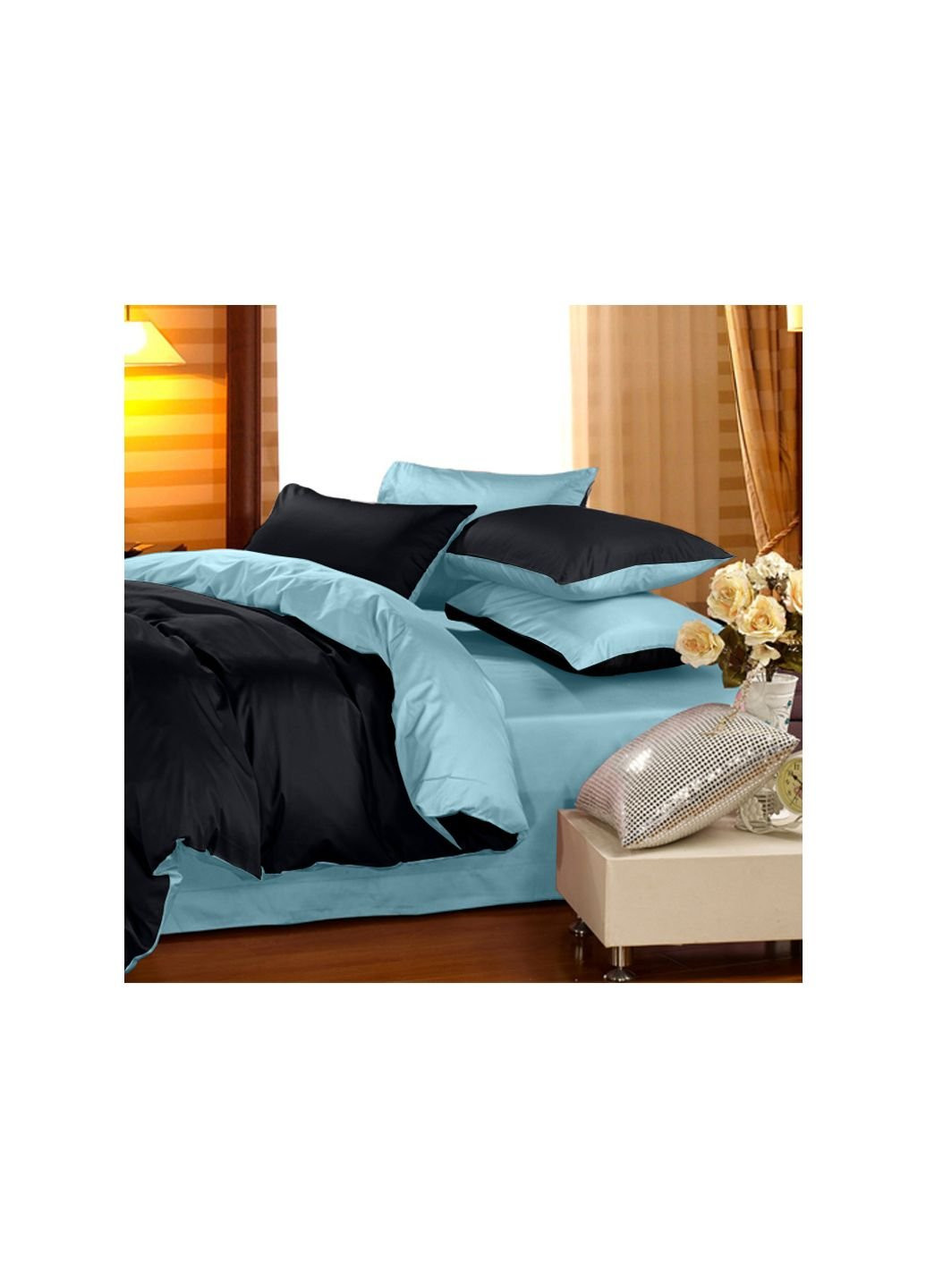 Підковдра MirSon Сатин Premium 0848 + 0845 Richard 220х240 см (2200002033589) No Brand (254012992)