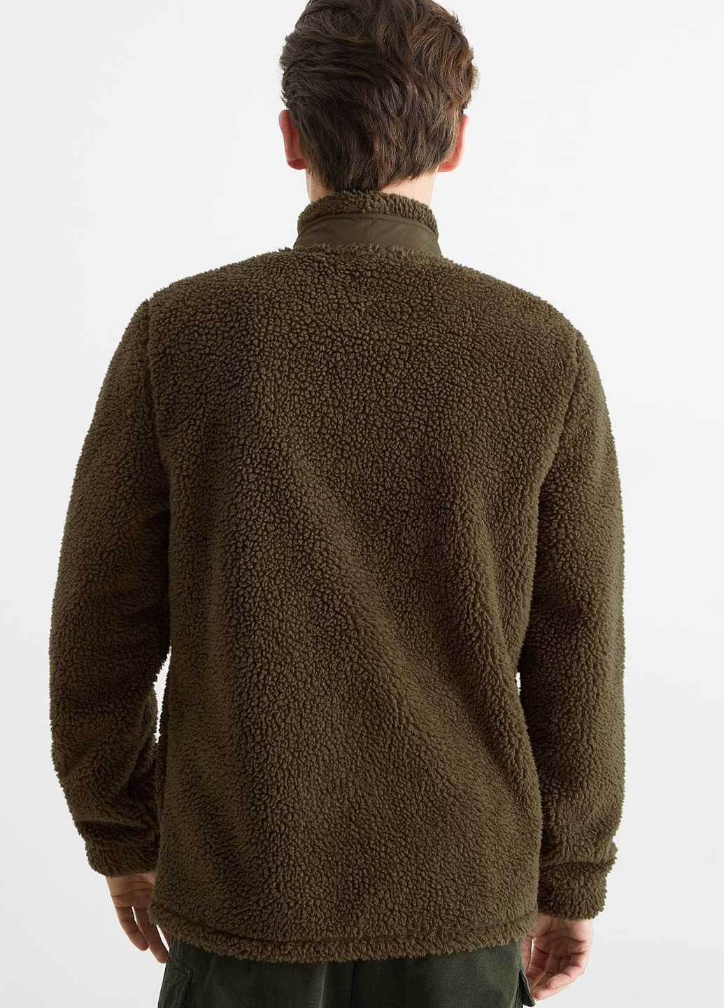 Оливкова (хакі) демісезонна куртка C&A