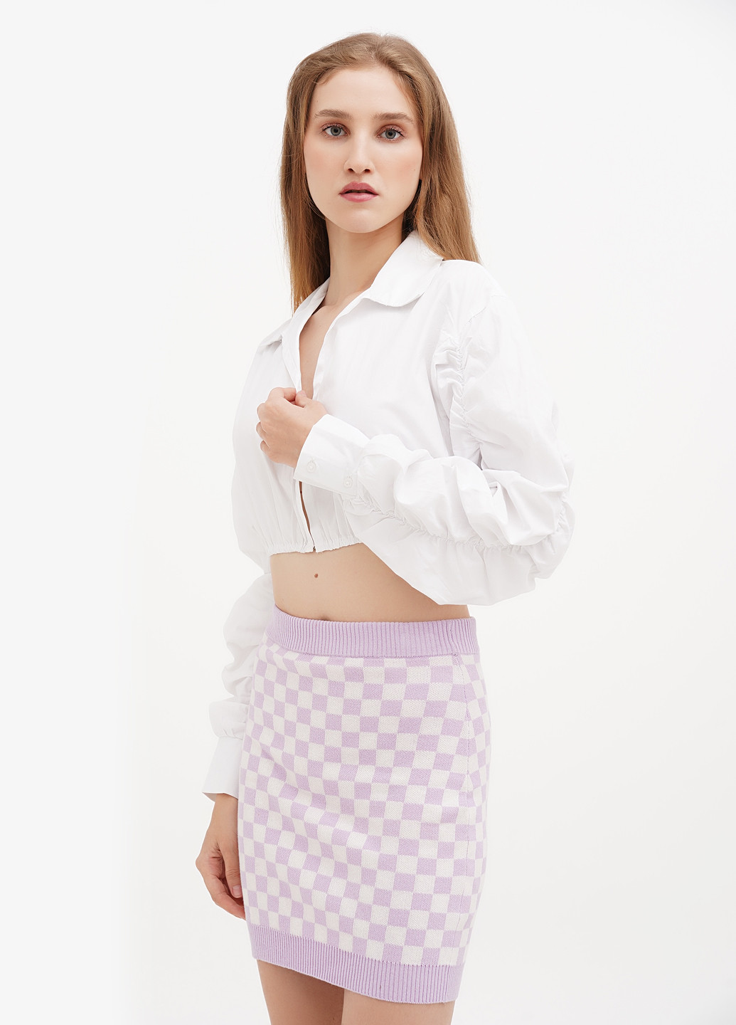 Біла блуза PrettyLittleThing