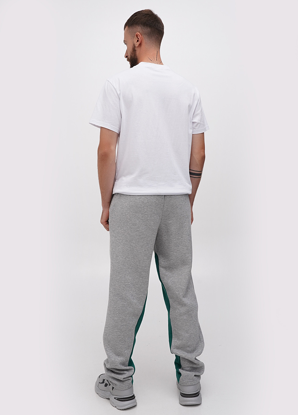 Серые кэжуал, спортивные демисезонные прямые брюки Boohoo