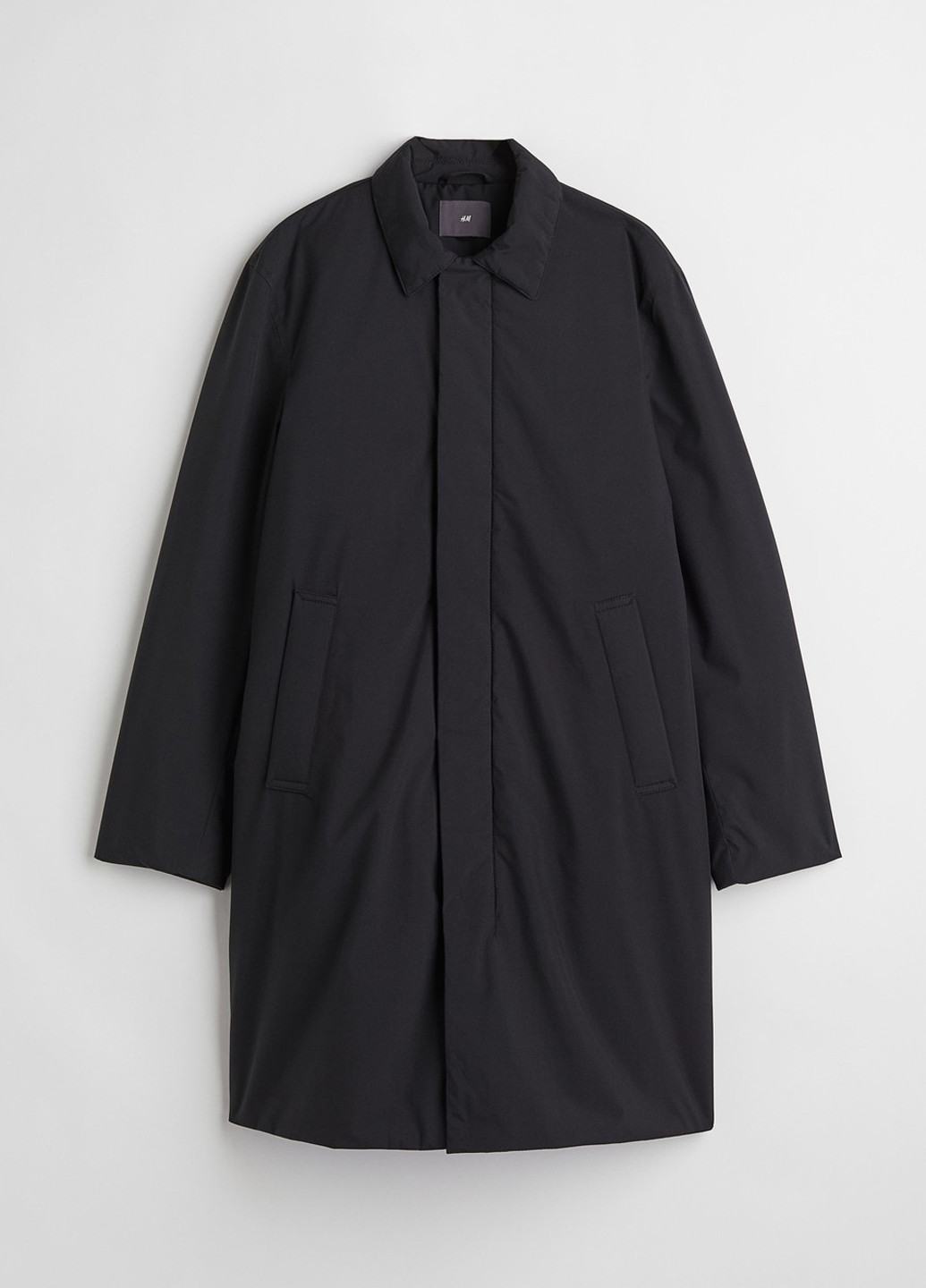 Плащ H&M макінтош на блискавці, на кнопках прямий (315513792)