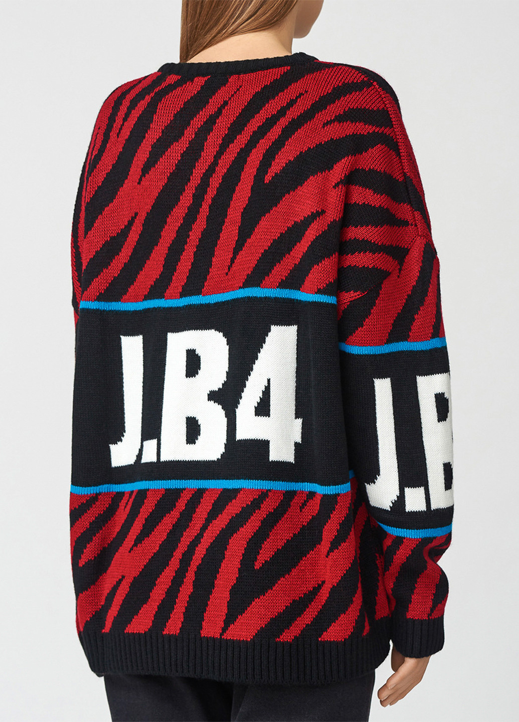 Комбинированный зимний свитер J.B4 (Just Before)